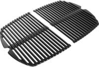 Weber Grillrost-Set 66647 aus emailliertem Stahl und Gusseisen für Q 240 / 2400 Serie in Anthrazit/Schwarz - Bild 1