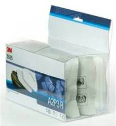 3M Nachfüll-Set 5535 P3 Partikelfilter in Weiß - Bild 1