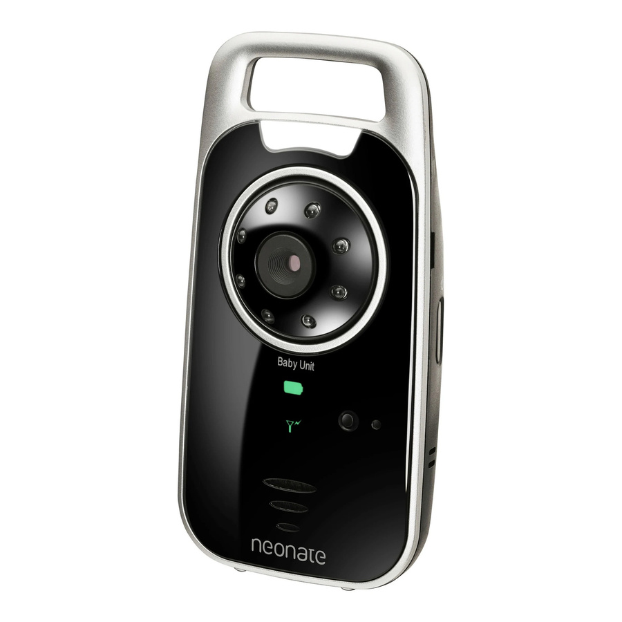 Neonate Babyphone mit Kamera BC-8000DV in Schwarz mit Nachtsichtfunktion und Temperaturanzeige - Bild 2