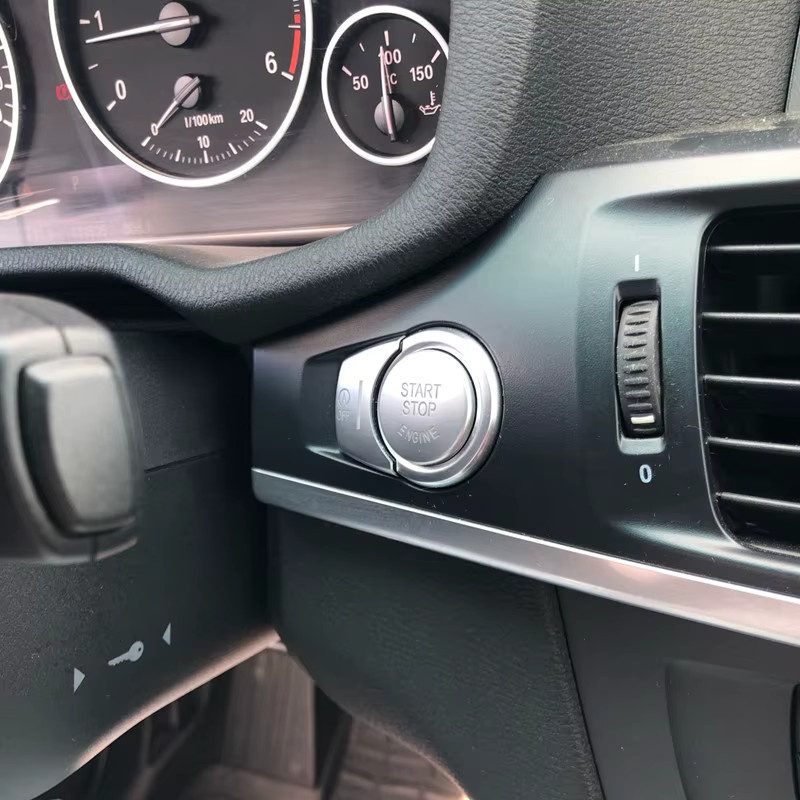 Auto Start Stop Taste Abdeckung für BMW 5 6 7 GT5 X3 X4 X5 X6 Zubehör - Bild 4