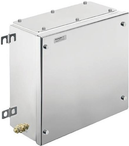 Weidmüller KTB FS 303020 S4E1 Gehäuse aus Edelstahl in Silber, B/T/H: 30,6 x 30,6 x 20,0 cm - Bild 1