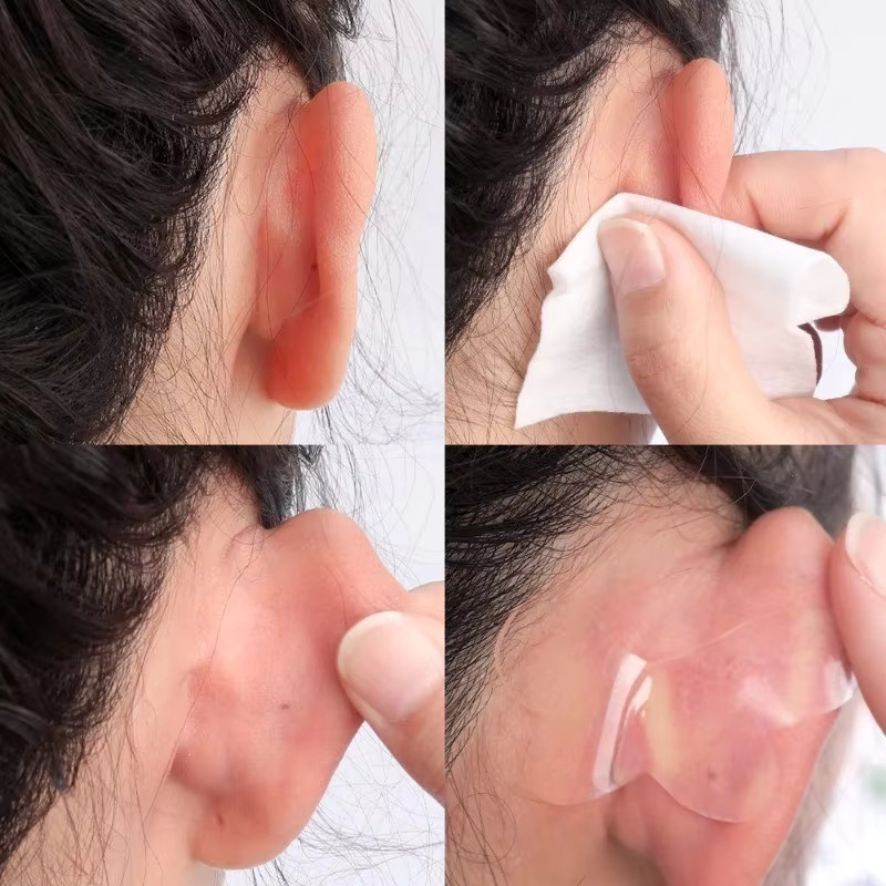 HMQ beauty Elfen-Ohrpflaster, Silikon, schmetterlingsförmig, wasserdicht - Bild 4