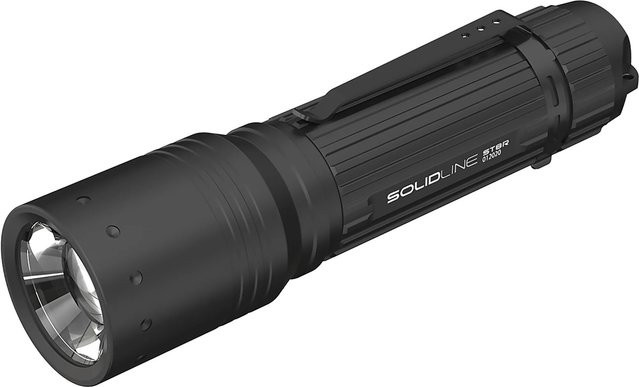 Solidline LED-Taschenlampe ST8R in Schwarz - Bild 1
