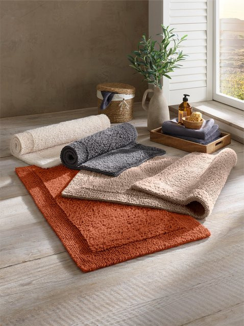 Badteppich von Heine Home aus 100% Baumwolle in Beige - Bild 1