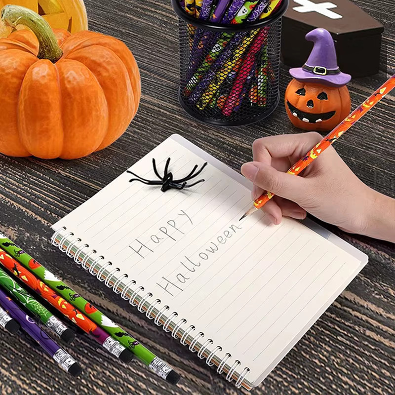 TMZ Mini-Bleistiftspitzer mit Halloween-Cartoon-Mustern in Multicolour für Schüler und Studenten - Bild 3