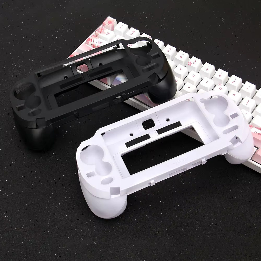 HeroAngel Frosted Hand Grip mit L2 R2 Trigger Tasten für PS Vita 1000 PSV 1000 in Schwarz Weiß - Bild 6