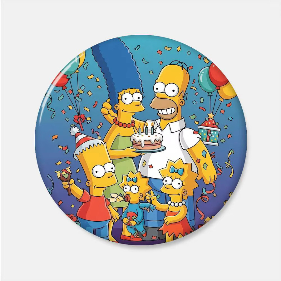 Anstecknadeln Anime S-Simpsonss Cartoon-Kunst, Broschen - Bild 4