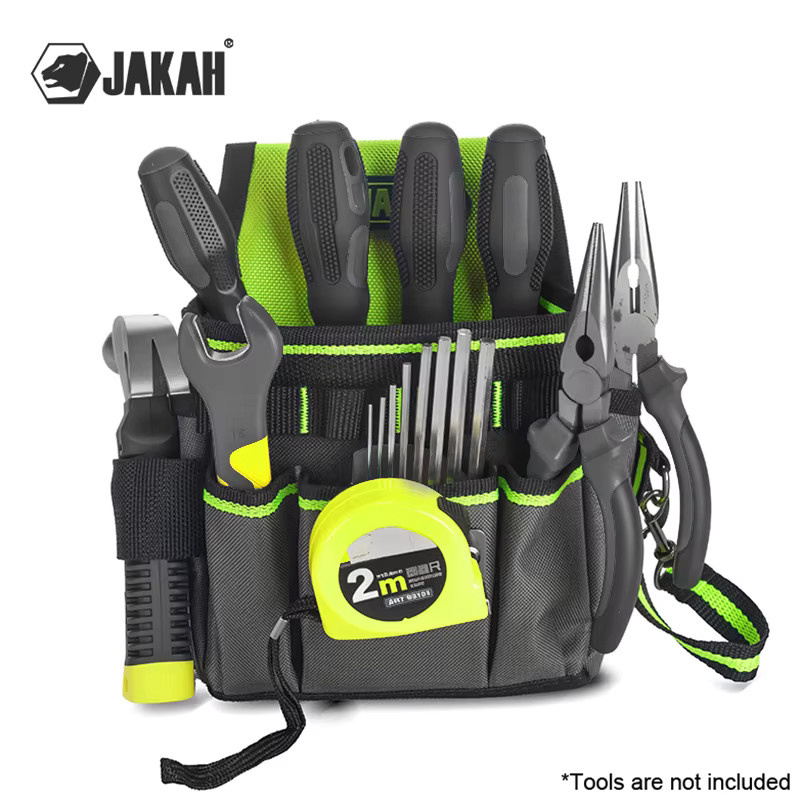 Jakah Werkzeugtasche HL148 Premium Elektriker-Werkzeugtasche als professioneller Organizer mit mehreren Taschen - Bild 2
