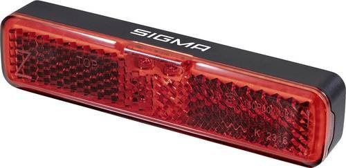 Sigma Fahrrad-Rücklicht EOX RL RACK BRAKE LED in Schwarz mit Befestigungsmaterial - Bild 1