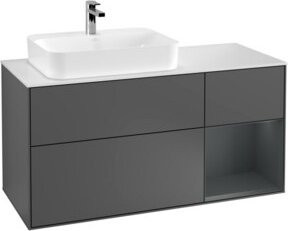 V&B Waschtischunterschrank Finion in Matt, Breite: 120 cm, Tiefe: 50,1 cm, Höhe: 50,1 cm - Bild 1