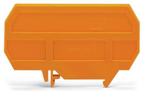 WAGO 209-190 Trennwand in Orange, 50 Stück - Bild 1