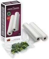 Profi Cook Vakuumier-Folienrollen transparent, 2 Stück, Breite: 28 cm, Länge: 6 m - Bild 2