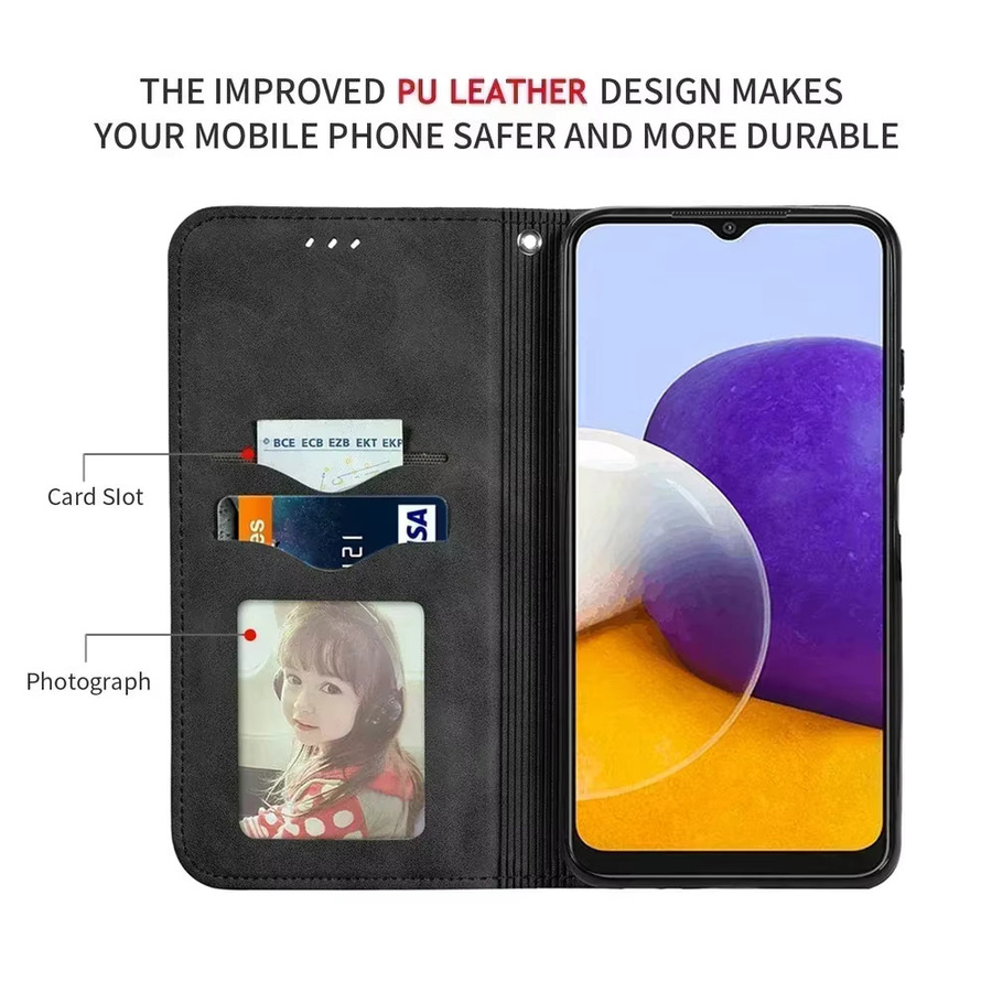 Xiaomi Poco X8 Pro Max X7 F6 M6 F8 Ultra X6 5G Magnetische Leder-Brieftaschen-Hülle in Grün - Bild 2
