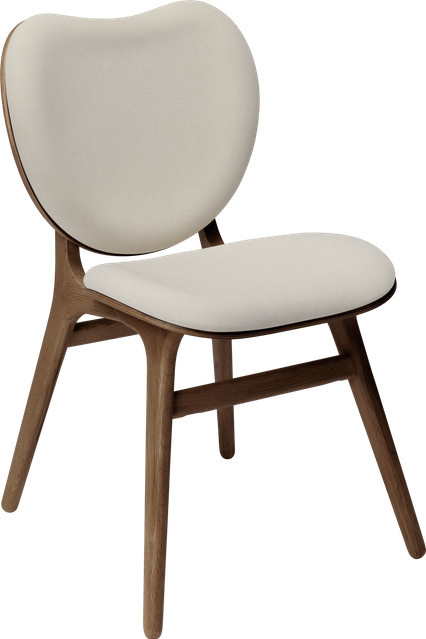 UMAGE A Conversation Piece Stuhl aus Eiche und weißem Textil - Bild 1