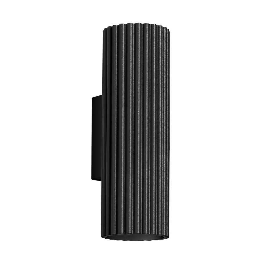 Licht-Erlebnisse Wandleuchte Schwarz 2-Flammig Up Down aus Aluminium mit GU10 Fassung, Höhe: 20 cm - Bild 2