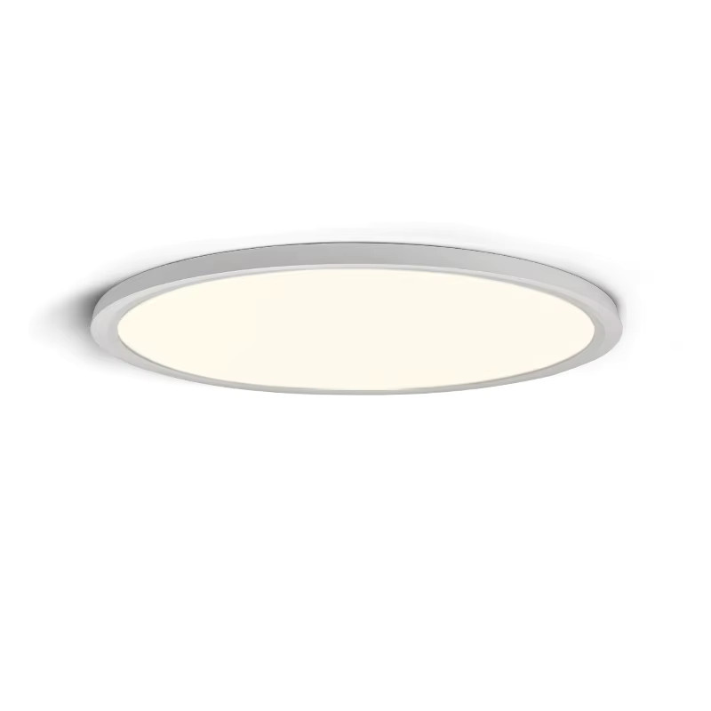 MING&BEN Moderne LED-Deckenleuchte in Weiß, Ultra-dünne runde Lampe mit Fernbedienung und App-Steuerung, Dimmbar, Durchmesser: 50,8 cm - Bild 4
