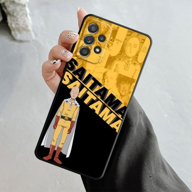 Anime One Punch Man Handyhülle für Samsung Galaxy A-Serie in Gelb - Bild 1