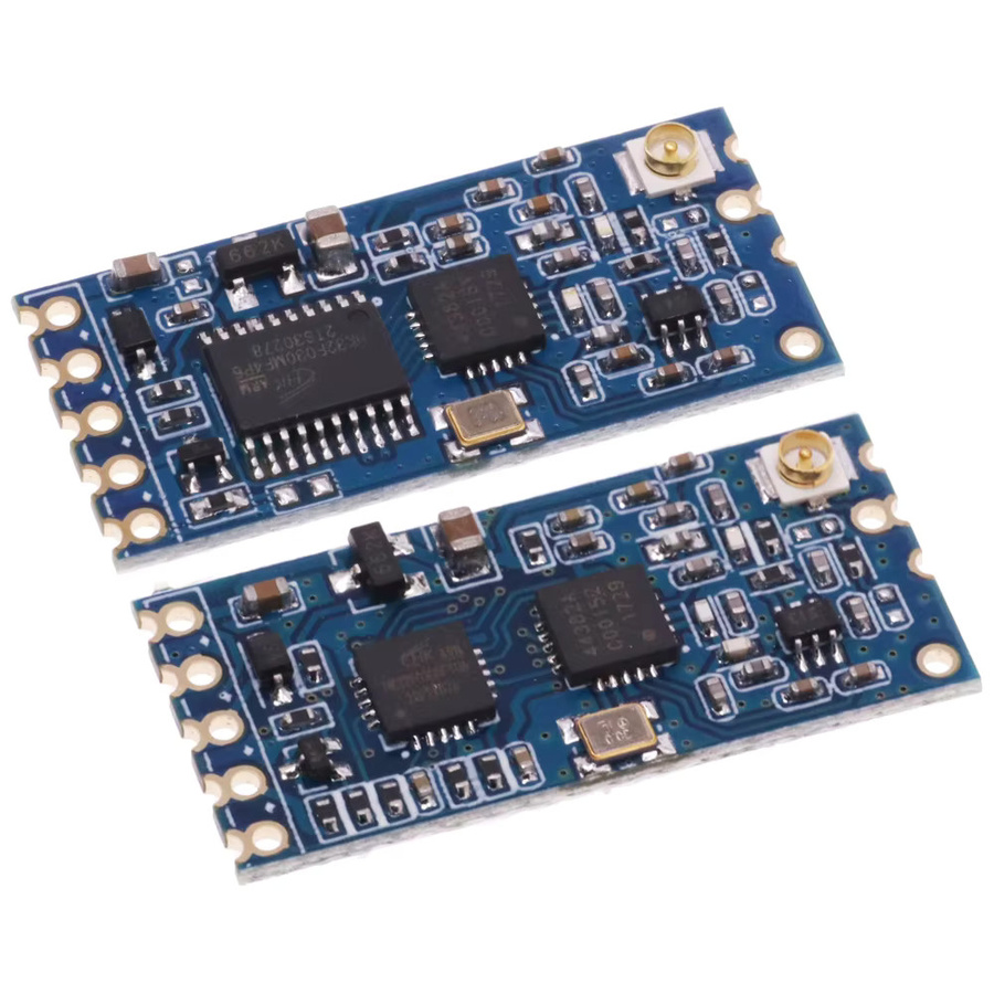 HC-12 SI4438/4463 Funkmodul mit UART-Schnittstelle für drahtlose serielle Übertragung, 433 MHz, Reichweite 1000 Meter, 3,2 V - 5,5 V - Bild 2
