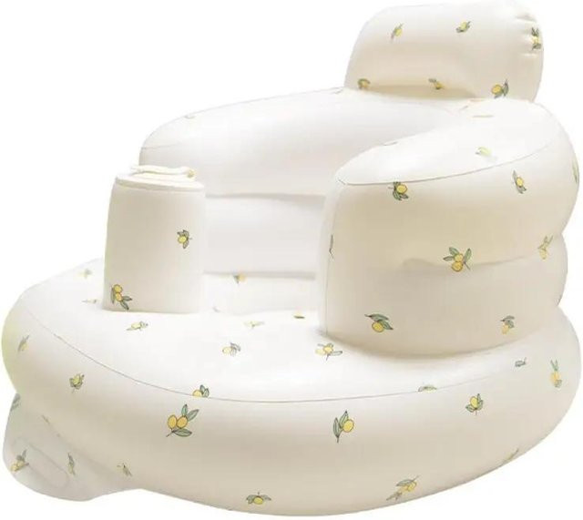 OTAUTAU Aufblasbares Kinder-Sofa als tragbares Sofasofa und Schwimminsel mit Rückenstütze aus PVC - Bild 1