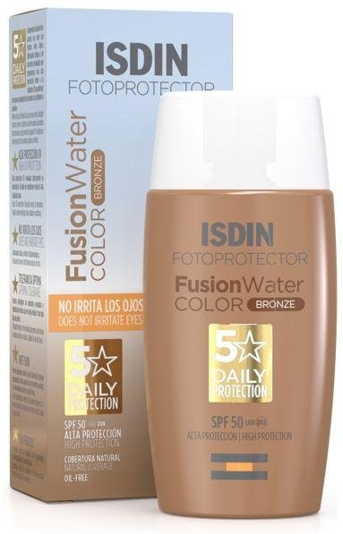 ISDIN Ultraleichte Bräunungs-Sonnencreme LSF 50, 50 ml, Unisex - Bild 1