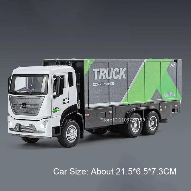 Linyi toy car Container LKW Spielzeugmodell, 1:32, Metall, ab 14 Jahren - Bild 1