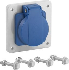 Spelsberg Anbausteckdose AK3 STD Schutzkontakt Blau IP54 - Bild 1