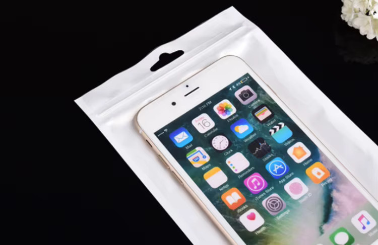 200 Stück leotrusting Ziplock-Verpackungsbeutel aus Kunststoff, transparent und weiß, zur Aufbewahrung von Schmuck, Steinen oder Kleinteilen - Bild 4