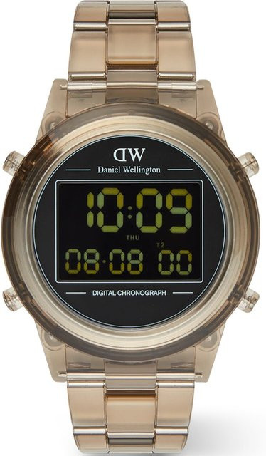 Daniel Wellington Digitaluhr, Edelstahl, Grau, 42 mm, Unisex - Bild 1