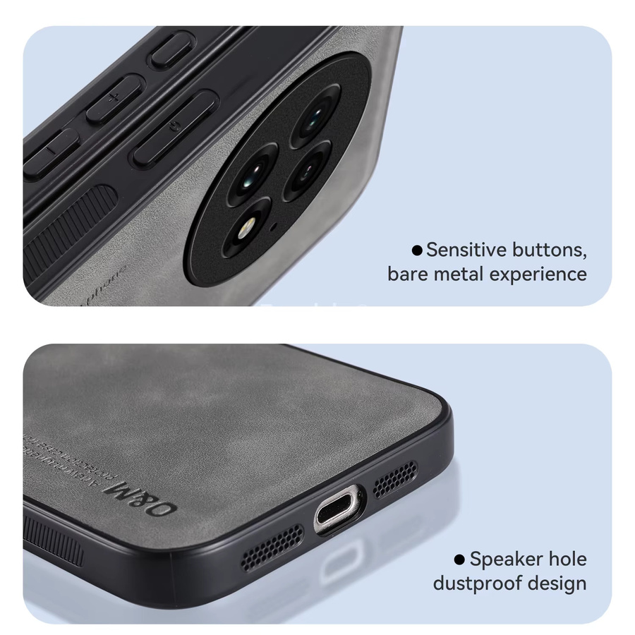 Stoßfeste Schutzhülle für OnePlus 13, 13R, 12 und 12R mit integrierter magnetischer Autohalterung in Grau - Bild 5