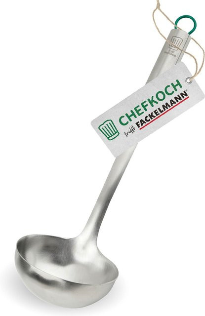 Fackelmann Schöpflöffel München aus Edelstahl in Silber, Höhe: 31 cm - Bild 1