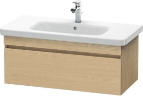 Duravit Waschtischunterschrank DuraStyle in Beige, wandhängend, 1 Auszug, B: 93 cm, T: 44,8 cm, H: 39,8 cm - Bild 1
