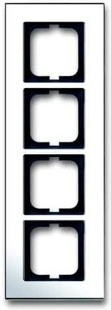 Busch-Jaeger 3fach Rahmen in Chrom Silber 2CKA001754A4362 - Bild 1