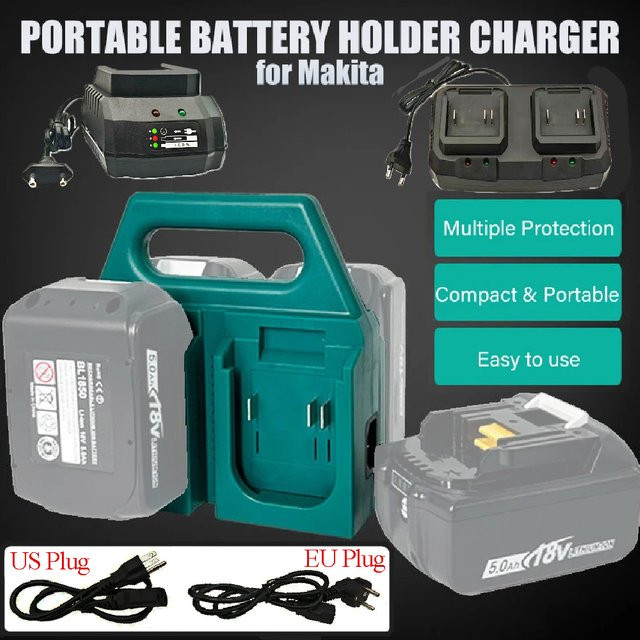 Lithium-Ionen-Batterie-Ersatzteile für Makita 18V BL1830 und BL1815 sowie Ladegeräte DC18RC, DC18SF und DC18RF von HongSong - Bild 1