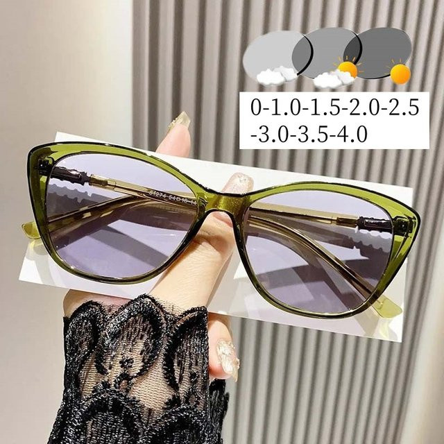 ERIKOLE Sonnenbrille Cat-Eye, Vollrand, grün, Damen - Bild 1