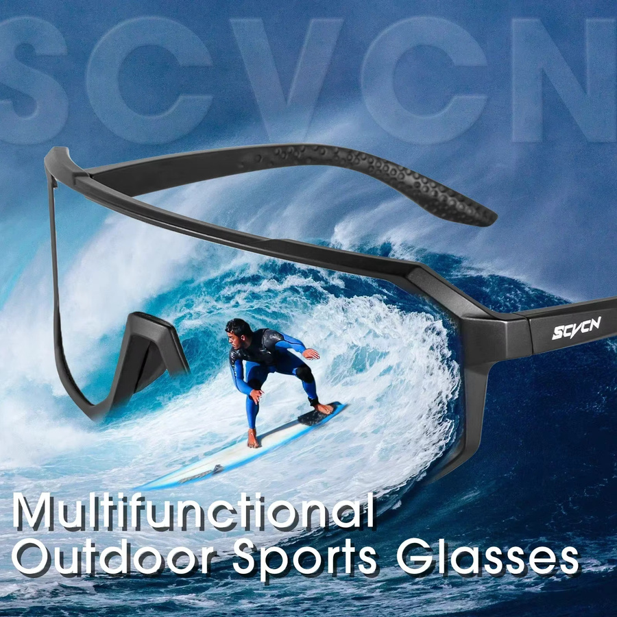 SCVCN Sportsonnenbrille, Unisex, Vollrand - Bild 6