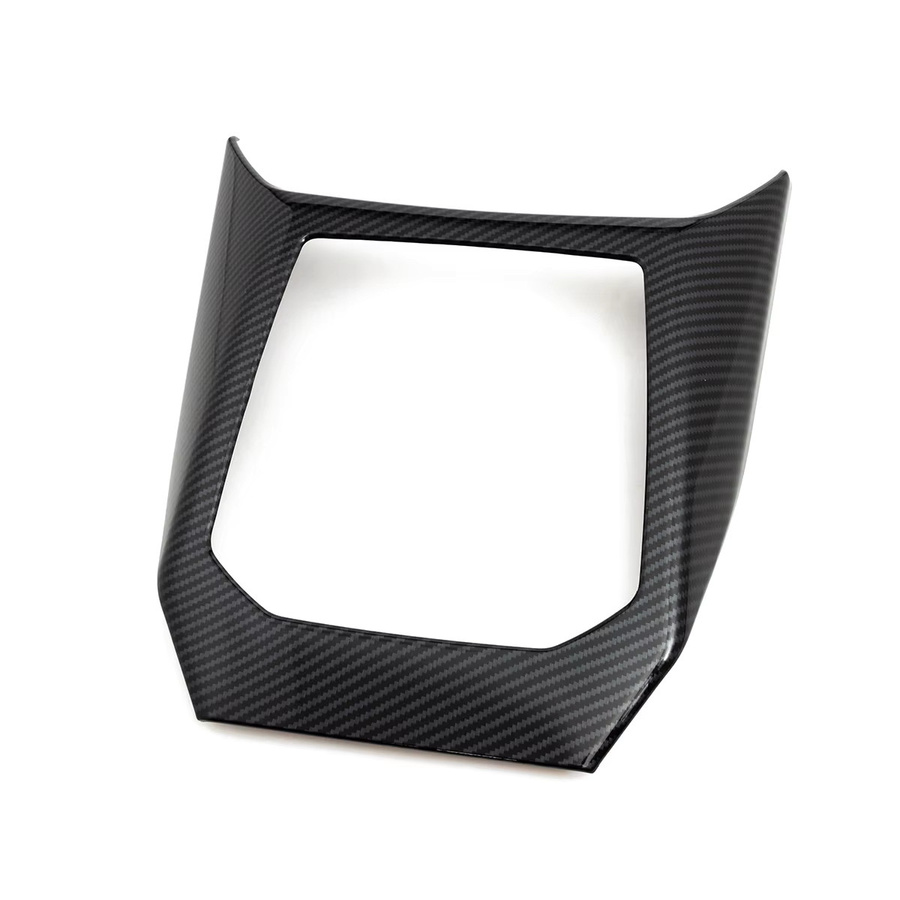 Carbon Faser Schalthebel Abdeckung für BMW X3 G45 2025 2026 in Schwarz - Bild 1