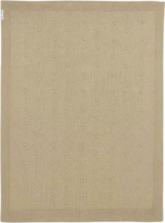 Meyco Baby Babydecke Mini Knots in Braun aus Baumwolle, B/B: 75 x 100 cm, 1.0 TOG