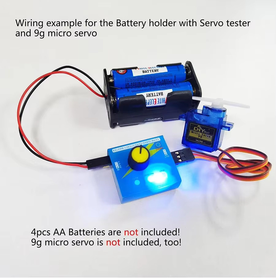 3CH Digital Servo Tester ESC Speed Controller Checker, Zubehör - Bild 2