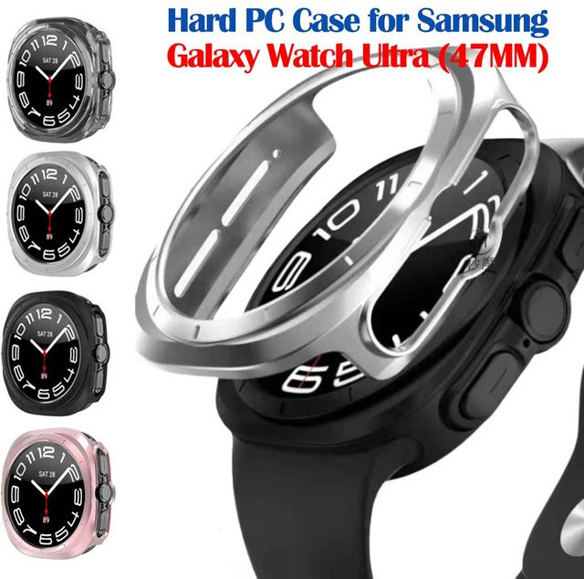 Samsung Schutzhülle für Galaxy Watch 7 Ultra, 47mm, PC, Titanium - Bild 1