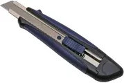 Soennecken Cutter mit 18 mm Klinge aus gehärtetem Stahl in Schwarz und Blau - Bild 1