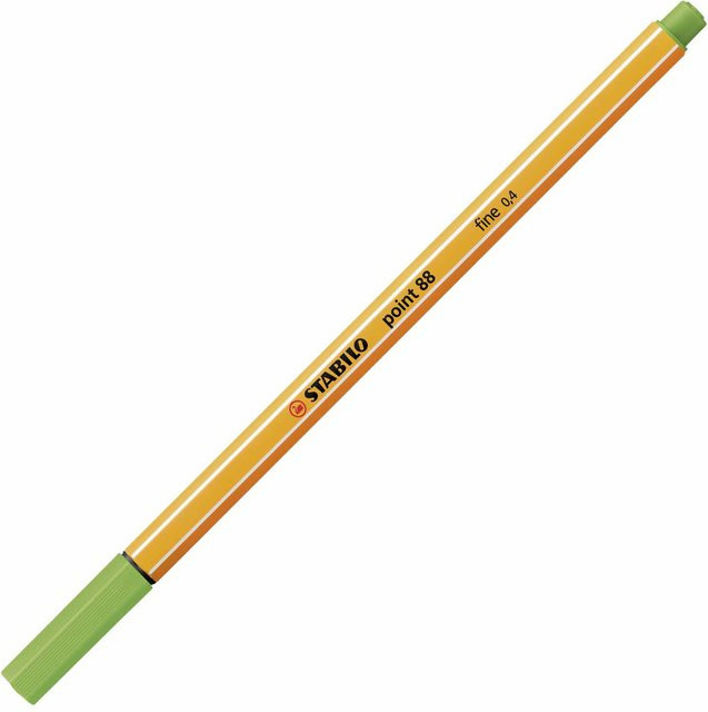 STABILO Point 88 Fineliner Apfelgrün 0,4mm - Bild 1