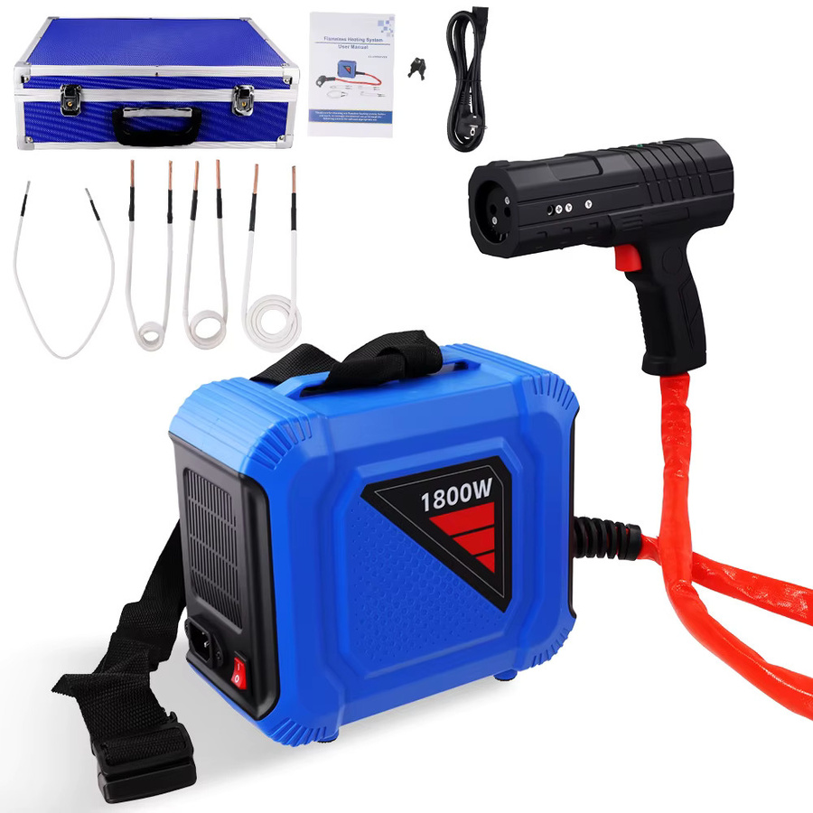 Podofo Handinduktionsheizgerät-Set 1800W mit 4 Spulen zur Schraubenentfernung und Autoreparatur - Bild 4