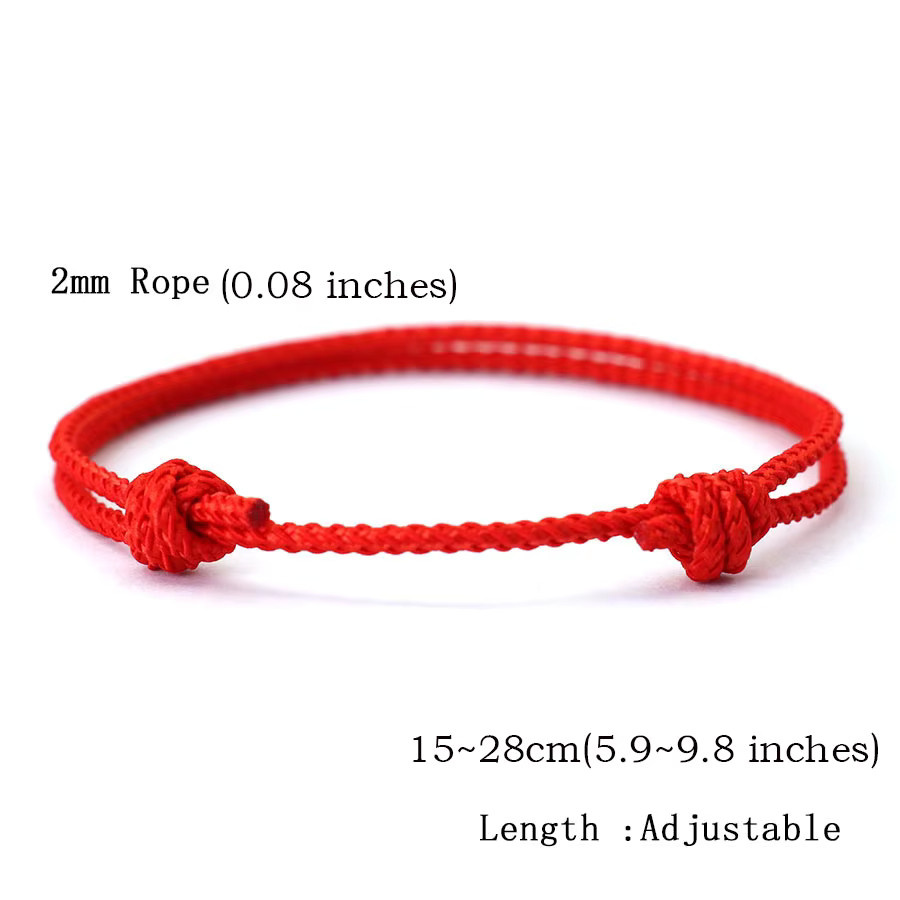 Noter New Armband, roter Faden, Unisex - Bild 3