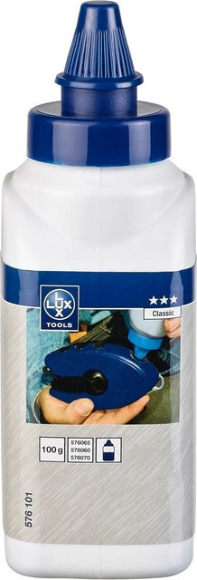 LUX-TOOLS Kreidepulver Classic in Blau, 100 g - Bild 1