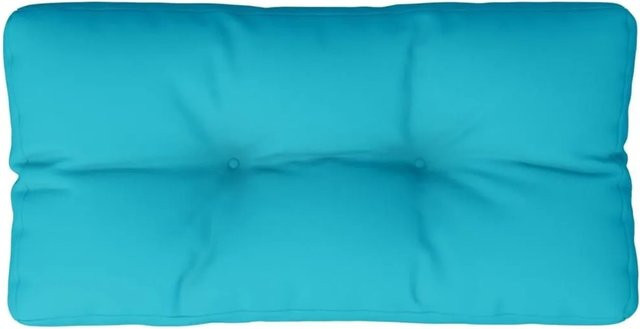 vidaXL Palettenkissen aus Polyester in Türkis, B/T/H: 70 x 40 x 12 cm - Bild 1