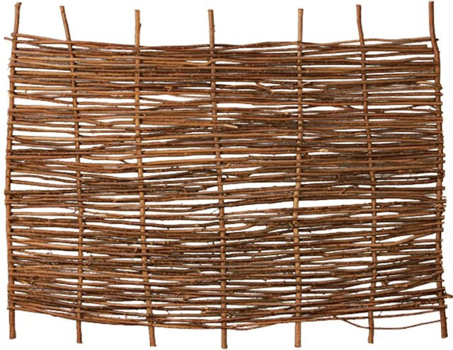T & J Haselnusszaun Pablo aus Haselnuss, Kiefer und Weide, braun, B/H: 120 x 180 cm - Bild 1