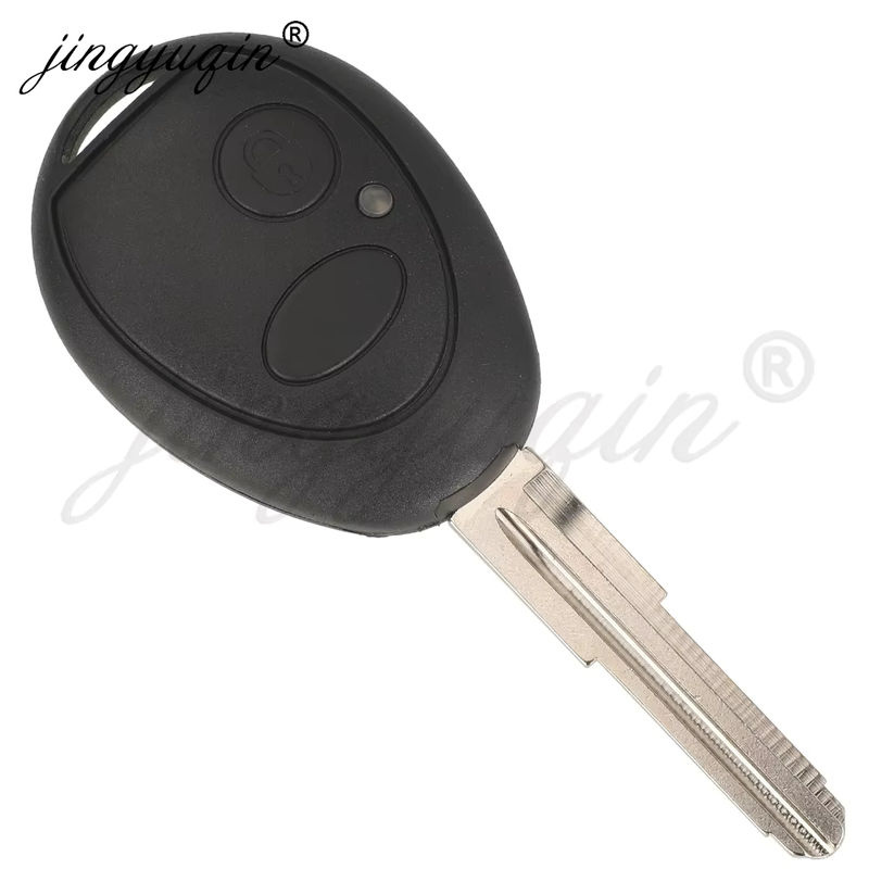 Jingyuqin Auto Schlüssel Shell mit 2 Tasten Fernbedienung in Schwarz für Land Rover Discovery 199-2004, BMW Mini Cooper R50 R53 S 2001-2005 und MG7 - Bild 3