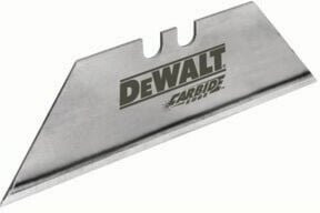 DeWalt Universal-Trapezklingen 18mm Snap-Off mit Wolframcarbid-Beschichtung in Silber im Spender DWHT-11131 - Bild 1