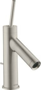 Hansgrohe Axor Starck A Waschtisch-Einhebelmischer in Brushed Nickel mit Pin-Griff und Pop-up-Abflussventil - Bild 1