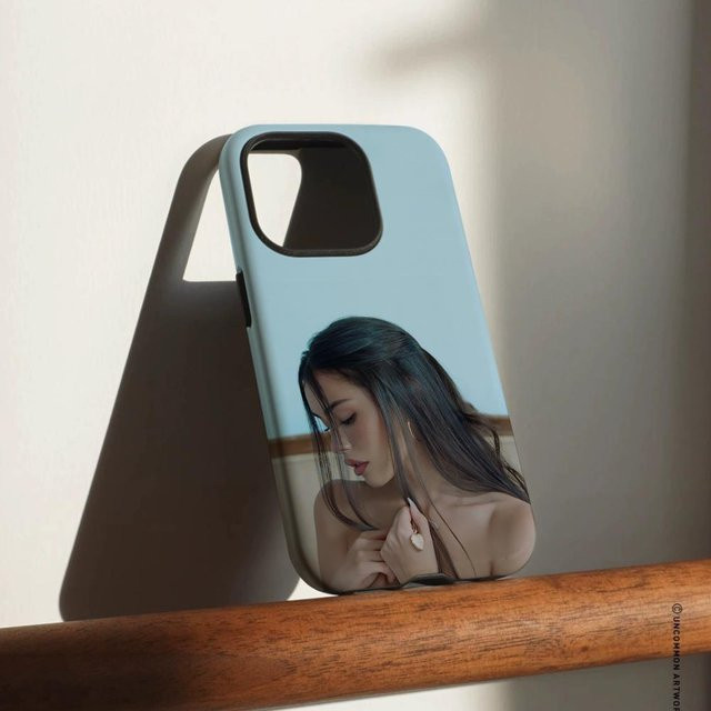 Medaillon M-Madison Bier Handyhülle für iPhone 17 16 15 14 13 12 Pro Max Plus in Weiß und Blau mit glänzender HD-Doppelschicht-Flüssighartschale - Bild 1